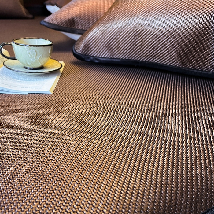 91家纺网 家纺一手货源 找家纺 网红馆2025新款夏日记忆 藤席（裙边可脱卸）卖价不得低于185元 深咖