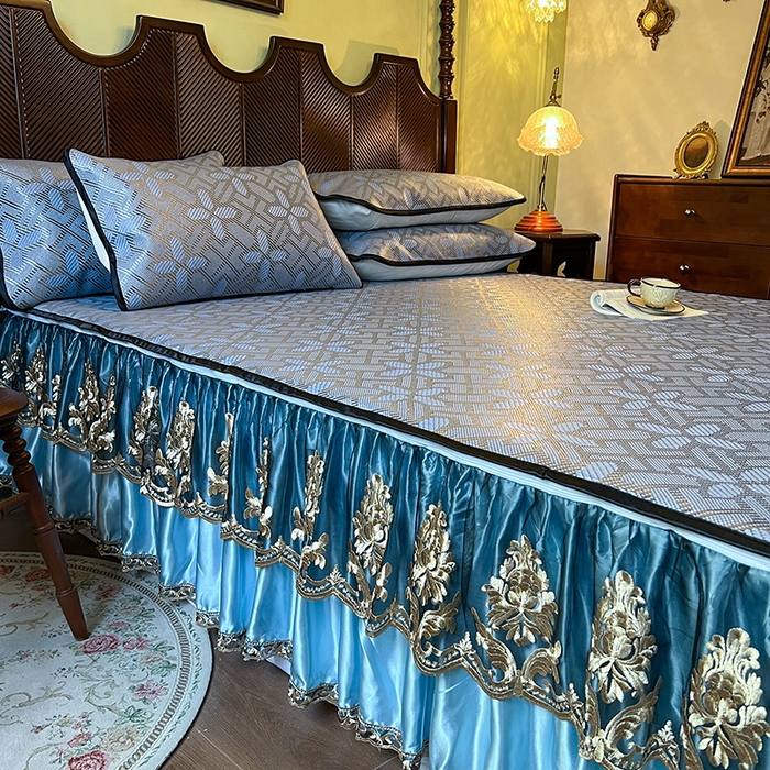 91家纺网 家纺一手货源 找家纺 网红馆2025新款夏日记忆 藤席（裙边可脱卸）卖价不得低于185元 雾清