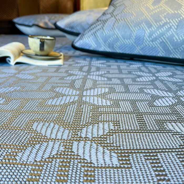 91家纺网 家纺一手货源 找家纺 网红馆2025新款夏日记忆 藤席（裙边可脱卸）卖价不得低于185元 雾清