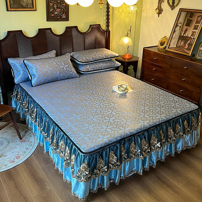 91家纺网 家纺一手货源 找家纺 网红馆2025新款夏日记忆 藤席（裙边可脱卸）卖价不得低于185元 雾清