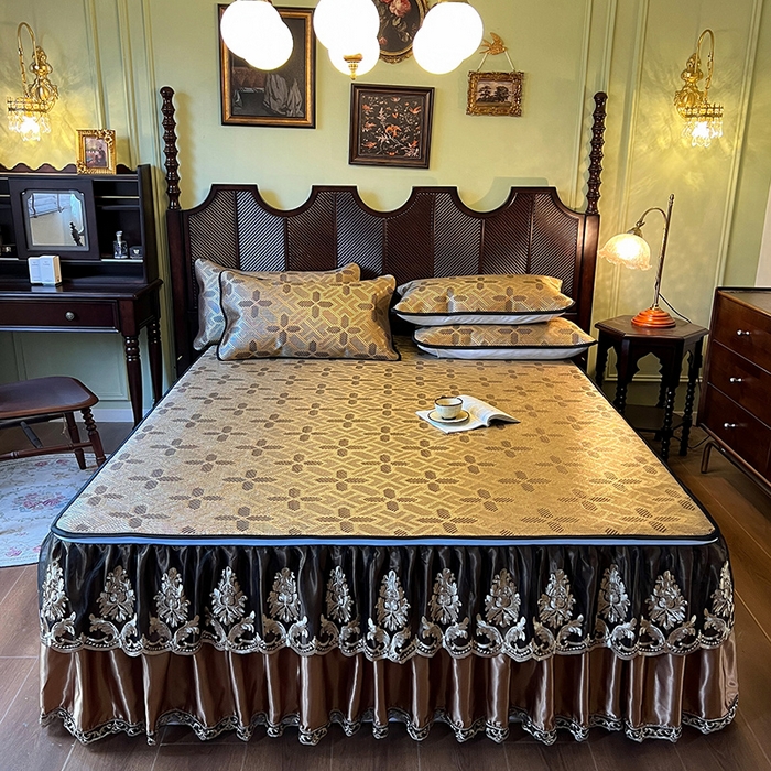 网红馆2025新款夏日记忆 藤席（裙边可脱卸）卖价不得低于185元 夏巧