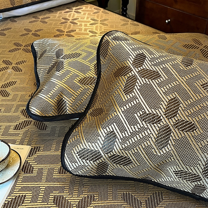 91家纺网 家纺一手货源 找家纺 网红馆2025新款夏日记忆 藤席（裙边可脱卸）卖价不得低于185元 夏巧