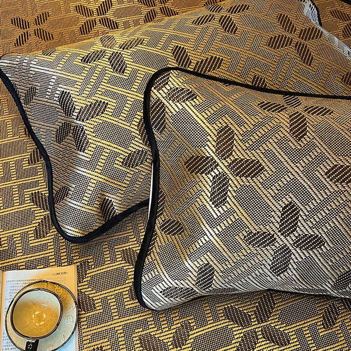 91家纺网 家纺一手货源 找家纺 网红馆2025新款夏日记忆 藤席（裙边可脱卸）卖价不得低于185元 夏巧