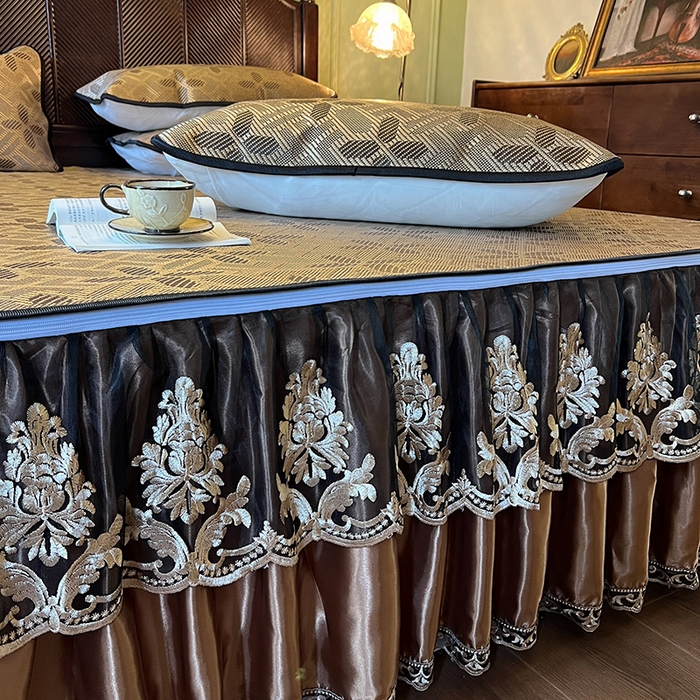 91家纺网 家纺一手货源 找家纺 网红馆2025新款夏日记忆 藤席（裙边可脱卸）卖价不得低于185元 夏巧