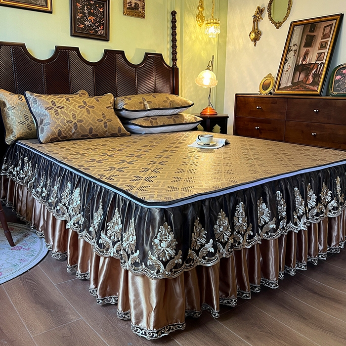 91家纺网 家纺一手货源 找家纺 网红馆2025新款夏日记忆 藤席（裙边可脱卸）卖价不得低于185元 夏巧