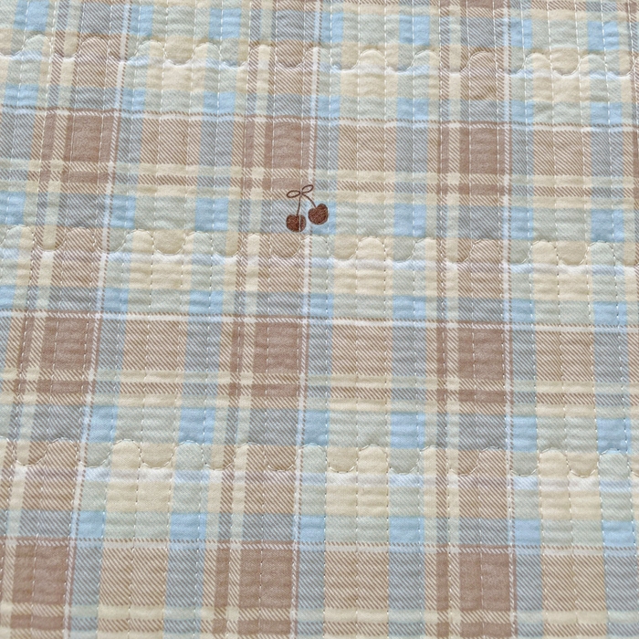 91家纺网 家纺一手货源 找家纺 （总）金丝兔 2025新款小清新亲肤印花水洗棉单床盖 夹棉床盖 床盖三件套