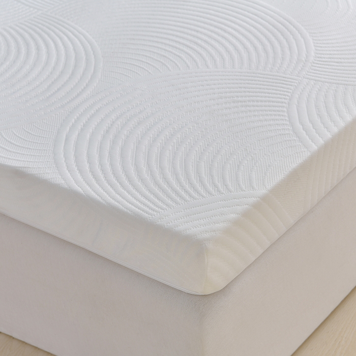 91家纺网 家纺一手货源 找家纺 张先生床垫2025新款加厚亲肤针织海绵记忆床垫 罗曼白