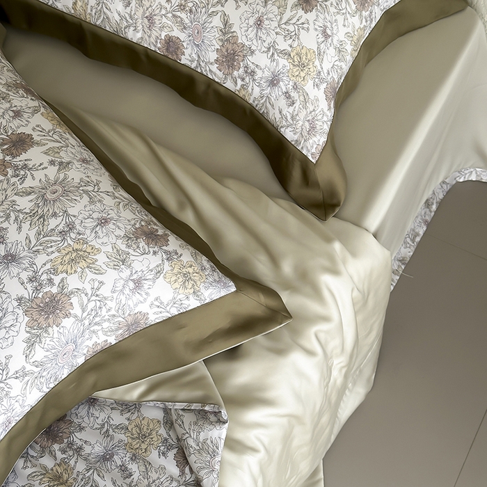 91家纺网 家纺一手货源 找家纺 （总）张公子婚庆馆 2025新款天丝数码印花夏被四件套-玫丽花田系列【控价:不低于单夏被268/288 夏被四件套368/388】