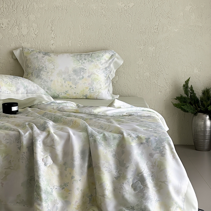 91家纺网 家纺一手货源 找家纺 张公子婚庆馆 2025新款天丝数码印花夏被四件套-玫丽花田系列【控价:不低于单夏被268/288 夏被四件套368/388】 知夏