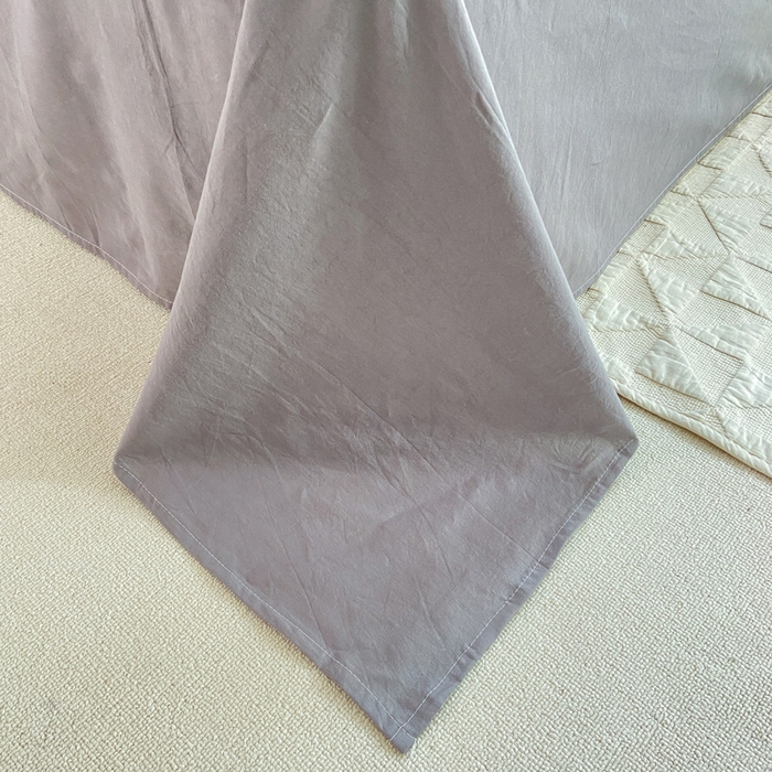 91家纺网 家纺一手货源 找家纺 恋人优选 2025新款A类全棉纯棉水洗棉系列(AB版)单被套 被套单件 蓝绿格(AB版)