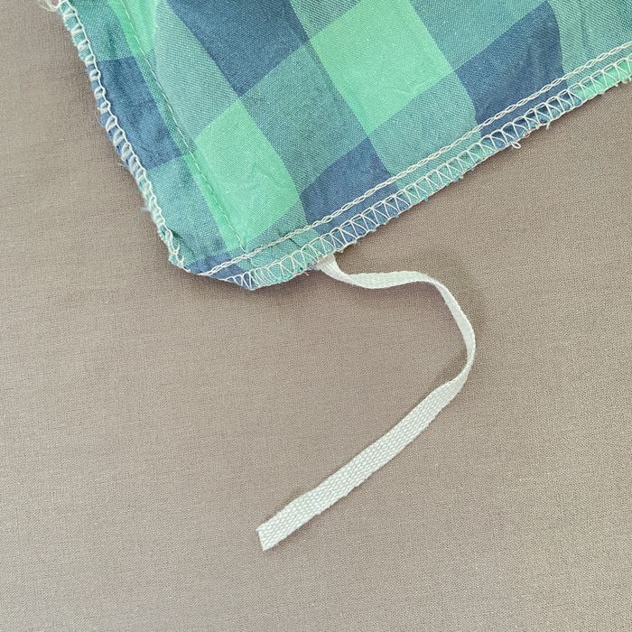 91家纺网 家纺一手货源 找家纺 恋人优选 2025新款A类全棉纯棉水洗棉系列(AB版)单被套 被套单件 蓝绿格(AB版)