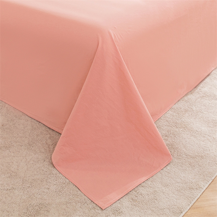 91家纺网 家纺一手货源 找家纺 恋人优选 2025新款A类全棉纯棉水洗棉系列(AB版)单被套 被套单件 莫妮粉+脏粉(AB版)