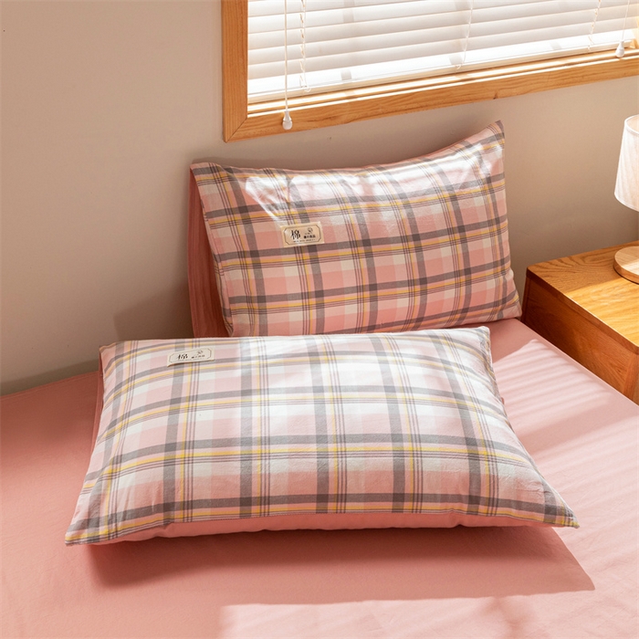 91家纺网 家纺一手货源 找家纺 恋人优选 2025新款A类全棉纯棉水洗棉系列(AB版)单被套 被套单件 莫妮粉+脏粉(AB版)