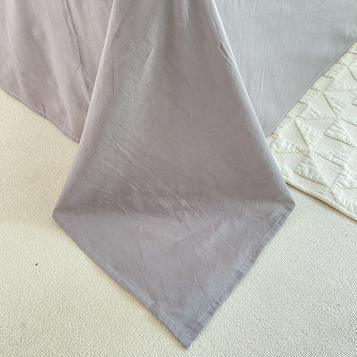 91家纺网 家纺一手货源 找家纺 恋人优选 2025新款A类全棉纯棉水洗棉系列(AB版)四件套 纽约灰(AB版)