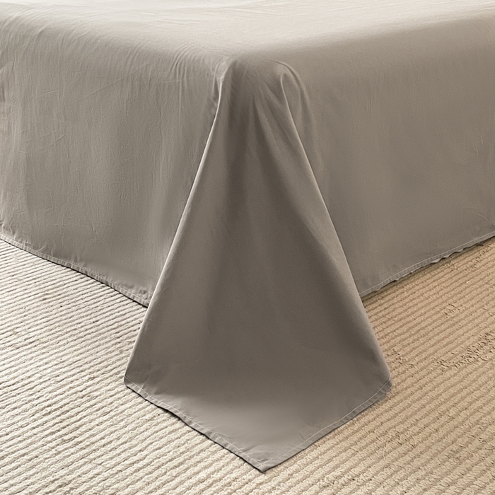 91家纺网 家纺一手货源 找家纺 恋人优选 2025新款A类全棉纯棉水洗棉系列(AB版)四件套 诺卡+浅灰(AB版)