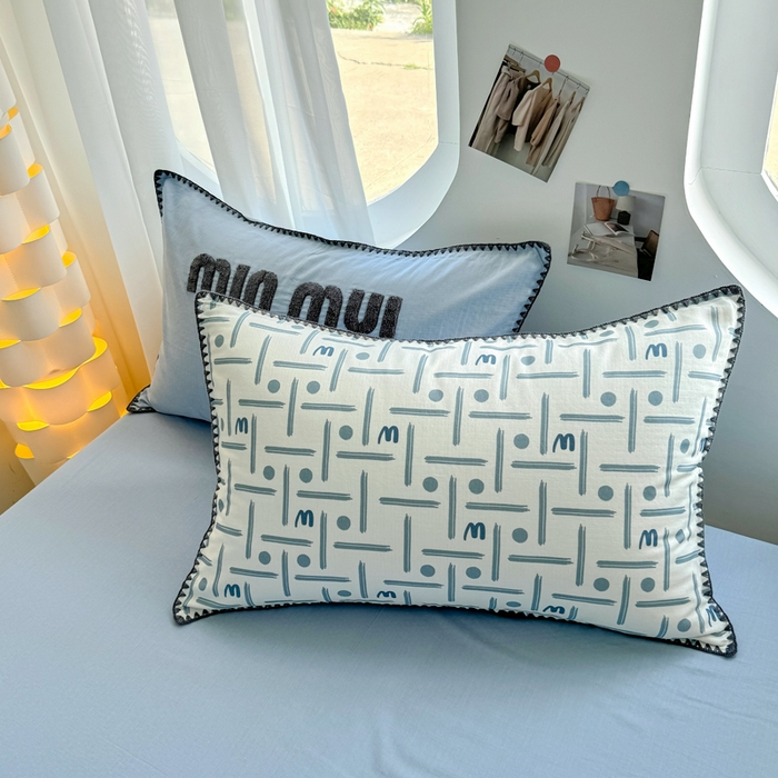 91家纺网 家纺一手货源 找家纺 恋佳居 2026新款A类全棉有氧双层纱印花毛巾绣贝壳边四件套 矿野