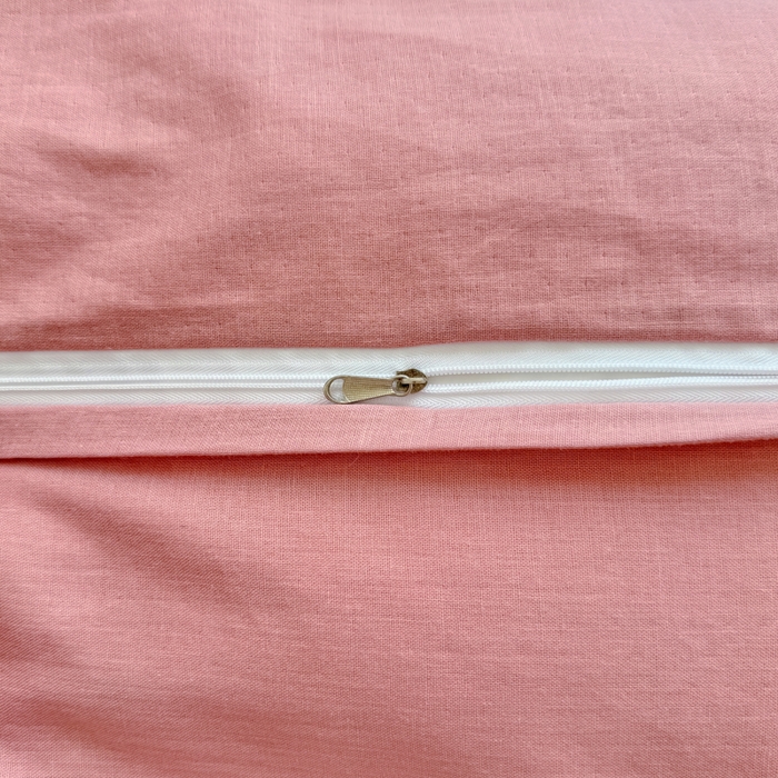 91家纺网 家纺一手货源 找家纺 恋佳居 2026新款A类全棉有氧双层纱印花毛巾绣贝壳边四件套 午后红茶