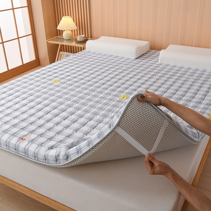 91家纺网 家纺一手货源 找家纺 （总）美克家居 2025新款水洗棉抗压纤维棉科技床垫学生床垫