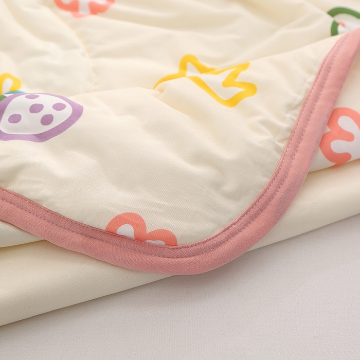 91家纺网 家纺一手货源 找家纺 贝兰仙奴 2025新款针织棉夏被 小米熊