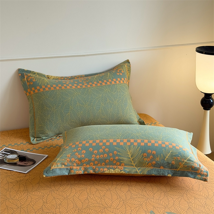 91家纺网 家纺一手货源 找家纺 （总）禧多家纺 2025新款双层纱夏被四件套