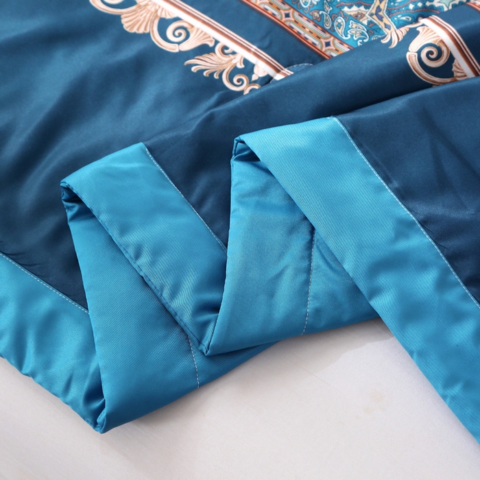 91家纺网 家纺一手货源 找家纺 贝兰仙奴 2025新款水洗天丝大中国风版夏被 镜花水月