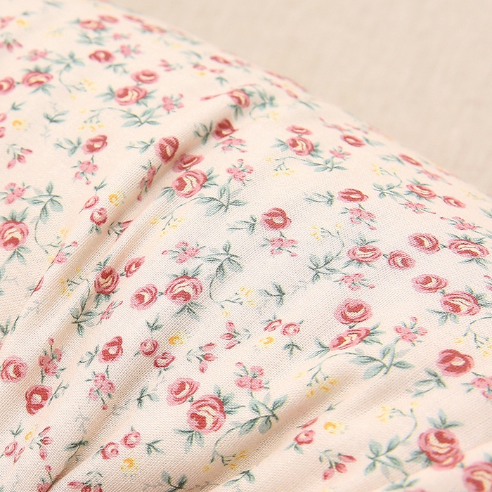 91家纺网 家纺一手货源 找家纺 梦叶草 2025新款全棉双层纱萌兔荞麦枕芯护颈枕头50*16*16cm（±2cm） 萌兔荞麦枕-繁花似锦