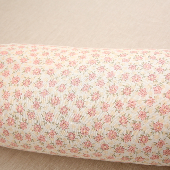 91家纺网 家纺一手货源 找家纺 梦叶草 2025新款全棉双层纱萌兔荞麦枕芯护颈枕头50*16*16cm（±2cm） 萌兔荞麦枕-粉色汐语