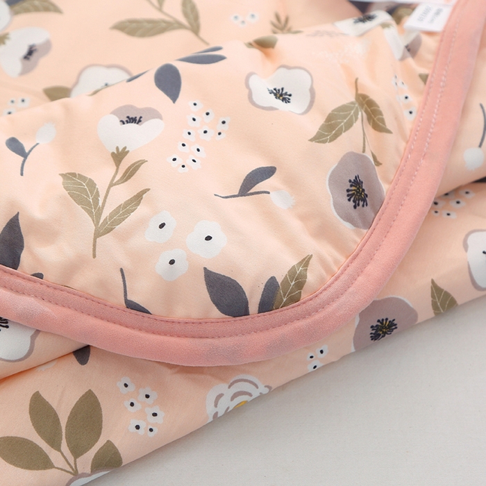 91家纺网 家纺一手货源 找家纺 贝兰仙奴 2025新款针织棉夏被 温馨花玉