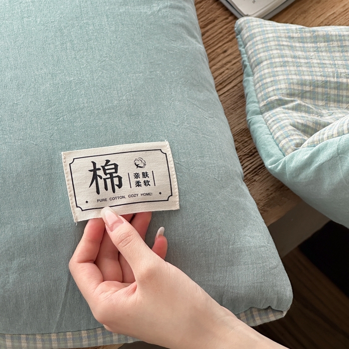 91家纺网 家纺一手货源 找家纺 （总）多米家居 2025新款全棉水洗棉抱枕被