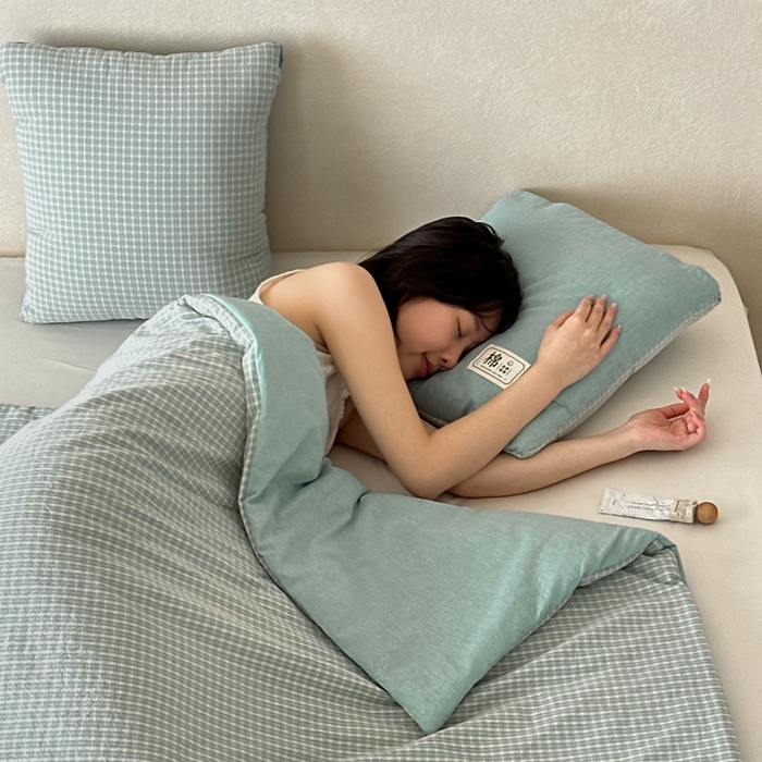 91家纺网 家纺一手货源 找家纺 （总）多米家居 2025新款全棉水洗棉抱枕被