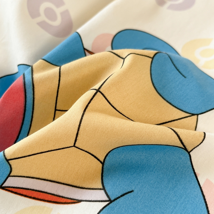 91家纺网 家纺一手货源 找家纺 金爱家 2025新款宝可梦正版授权纯棉卡通皮卡丘学生宿舍三件套四件套系列 棉宝可梦-欢快杰尼龟