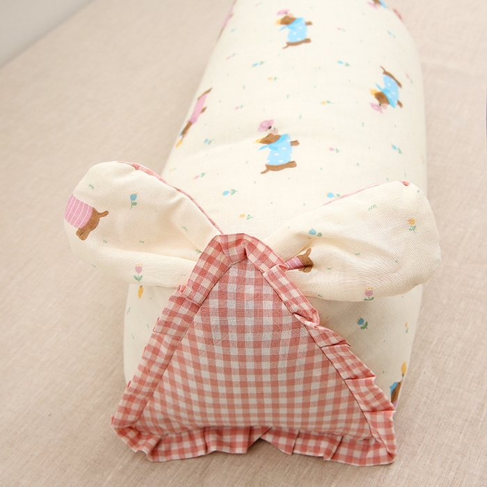 91家纺网 家纺一手货源 找家纺 梦叶草 2025新款全棉双层纱萌兔荞麦枕芯护颈枕头50*16*16cm（±2cm） 萌兔荞麦枕-汪汪小队