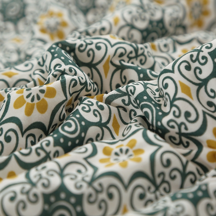 91家纺网 家纺一手货源 找家纺 贝兰仙奴 2025新款针织棉夏被 异域风情