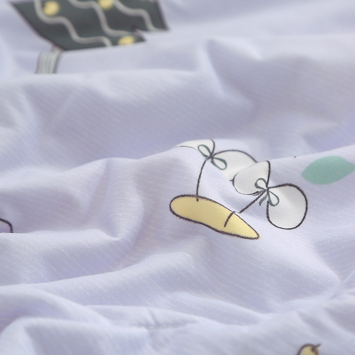 91家纺网 家纺一手货源 找家纺 贝兰仙奴 2025新款针织棉夏被 森林物语