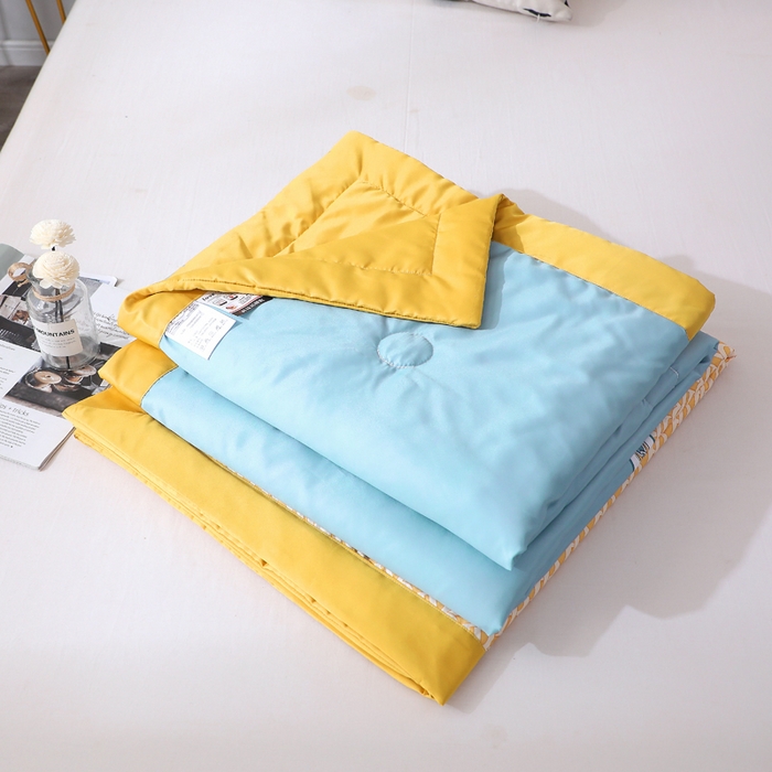 91家纺网 家纺一手货源 找家纺 贝兰仙奴 2025新款水洗天丝大中国风版夏被 皇冠