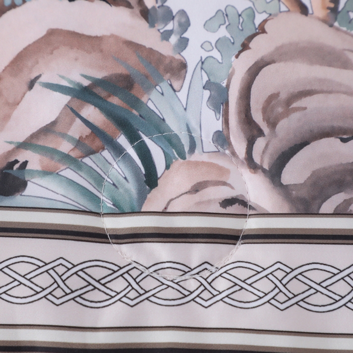 91家纺网 家纺一手货源 找家纺 贝兰仙奴 2025新款水洗天丝大中国风版夏被 梦回江南