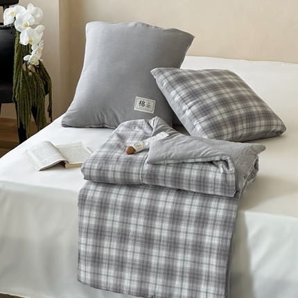 91家纺网 家纺一手货源 找家纺 （总）多米家居 2025新款全棉水洗棉抱枕被