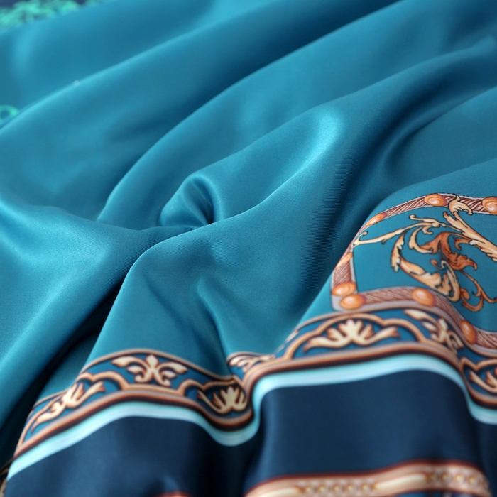 91家纺网 家纺一手货源 找家纺 贝兰仙奴 2025新款水洗天丝大中国风版夏被 镜花水月