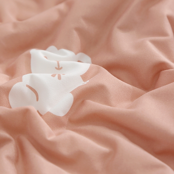 91家纺网 家纺一手货源 找家纺 贝兰仙奴 2025新款针织棉夏被 小白熊玉