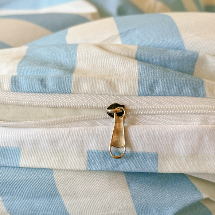 91家纺网 家纺一手货源 找家纺 金爱家 2025新款宝可梦正版授权纯棉卡通皮卡丘学生宿舍三件套四件套系列 棉宝可梦-蓝条卡比兽