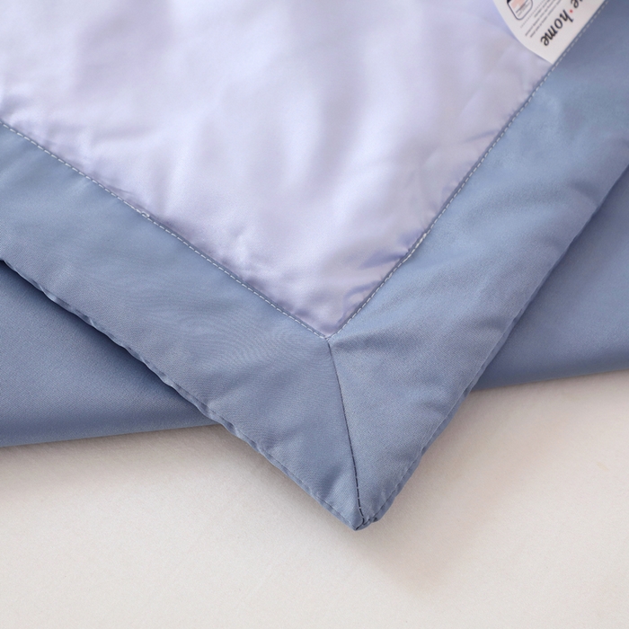 91家纺网 家纺一手货源 找家纺 贝兰仙奴 2025新款水洗天丝大中国风版夏被 紫嫣