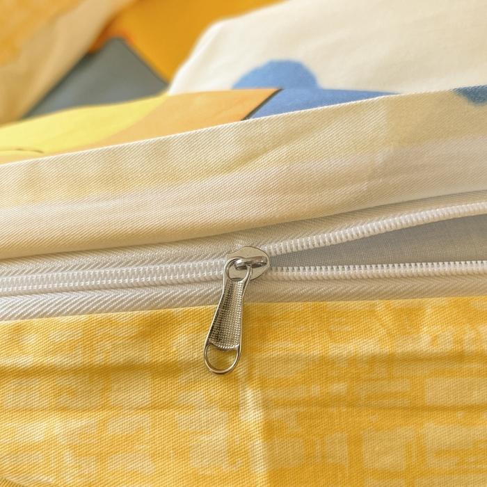 91家纺网 家纺一手货源 找家纺 金爱家 2025新款宝可梦正版授权纯棉卡通皮卡丘学生宿舍三件套四件套系列 棉宝可梦-星星比卡丘