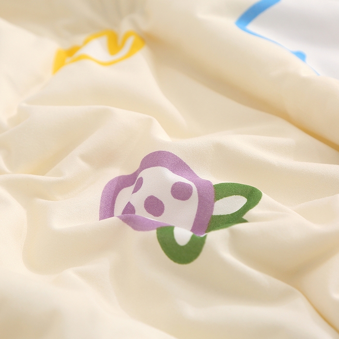 91家纺网 家纺一手货源 找家纺 贝兰仙奴 2025新款针织棉夏被 小米熊