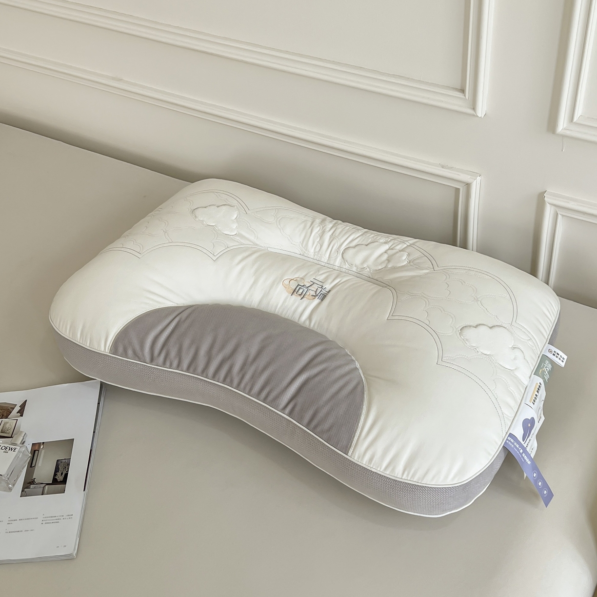 91家纺网 家纺一手货源 找家纺 （总）珍贝家纺 2025新款亲肤舒适向云端 枕头枕芯