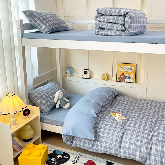 91家纺网 家纺一手货源 找家纺 （总）海岛哥哥 2025新款云朵棉宿舍学生三件套