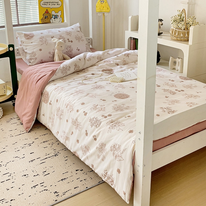 91家纺网 家纺一手货源 找家纺 （总）海岛哥哥 2025新款云朵棉宿舍学生三件套