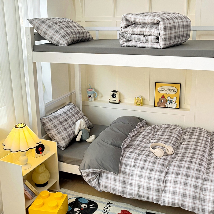 91家纺网 家纺一手货源 找家纺 （总）海岛哥哥 2025新款云朵棉宿舍学生三件套