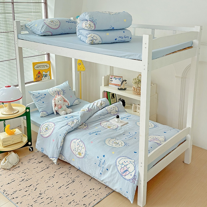 91家纺网 家纺一手货源 找家纺 （总）海岛哥哥 2025新款云朵棉宿舍学生三件套