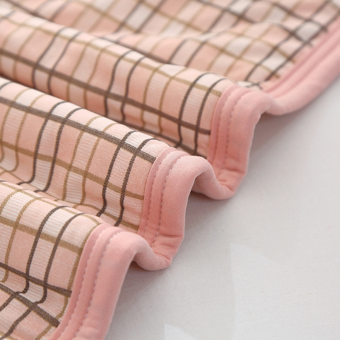 91家纺网 家纺一手货源 找家纺 贝兰仙奴 2025春夏新款针织棉格子印花夏被夏凉被空调被 贝格玉