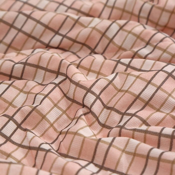 91家纺网 家纺一手货源 找家纺 贝兰仙奴 2025春夏新款针织棉格子印花夏被夏凉被空调被 贝格玉